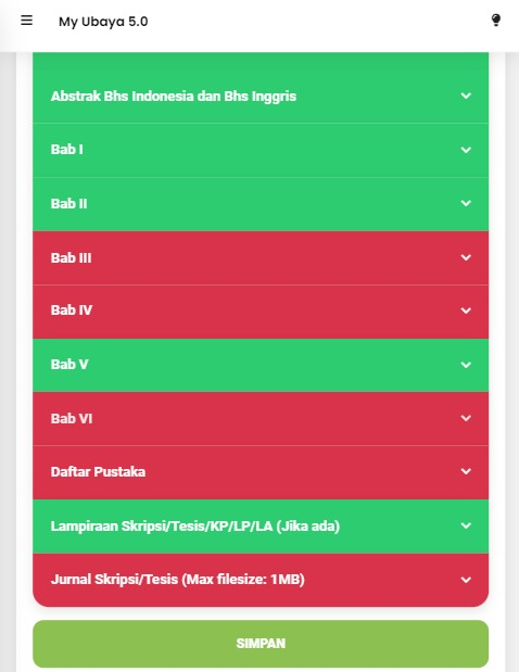 Step 7 - Mengumpulkan Tugas Akhir